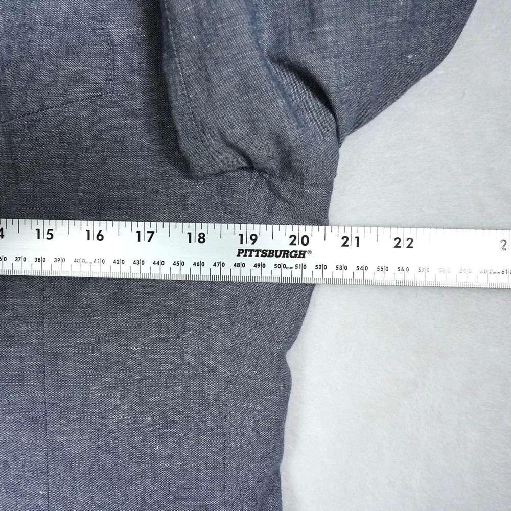 J.Crew Ludlow Slim Blazer 40R Gray Cotton Linen Somelos Portugal Sport Coat Mens